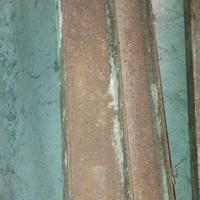 4 putrelle vecchie lunghezza 280 cm circa