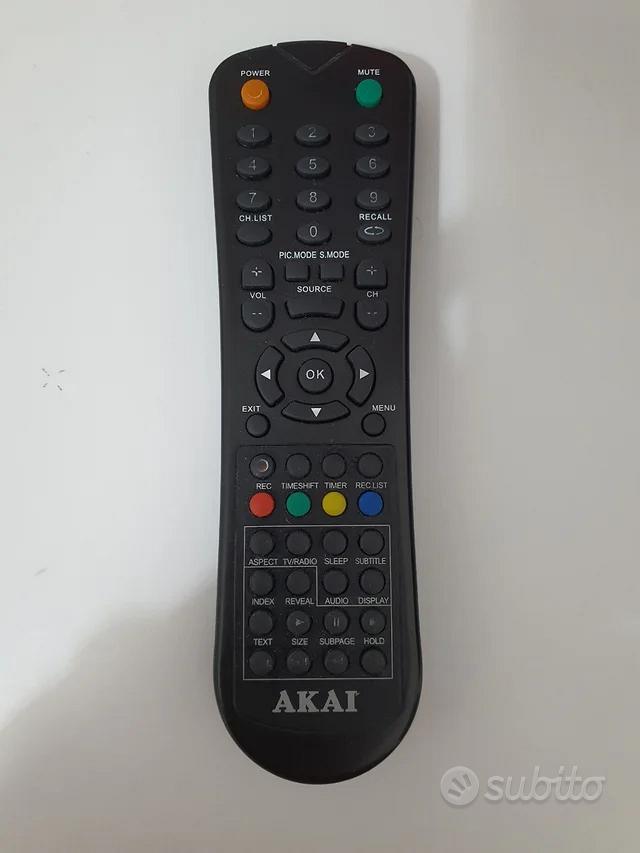 Telecomando per TV Akai - Audio/Video In vendita a Catania