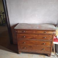 MOBILE CASSETTIERA CON N. 4 CASSETTI VINTAGE