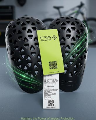 Protezioni rigide traspiranti per moto / sport