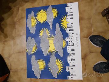 serigrafia fornasetti soli di Capri 1993