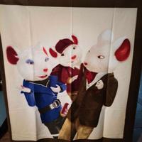 Coperta/plaid pile multicolore Caleffi Parmareggio