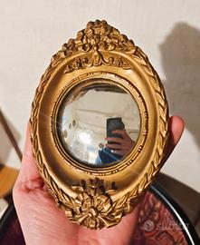 Piccolo specchio convesso Rococo Francese