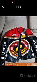giubbotto moto BULTACO uomo vera pelle Café Racer