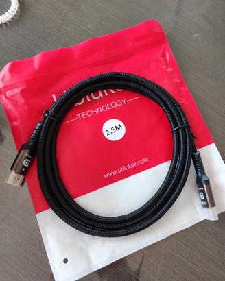 cavo displayport 1m 2k 4k 8k
