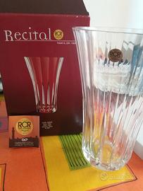 Vaso in Cristallo RCR Royal Crystal Rock h. 25 cm