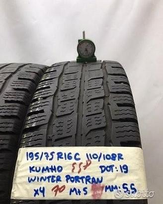 Gomme Usate Varie Marche 195 75 16 - 80%