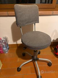 Sedia girevole per scrivania
