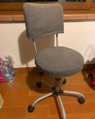Sedia girevole per scrivania