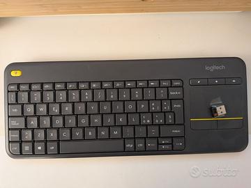 Tastiera Wireless touch tv Logitech K400 Plus