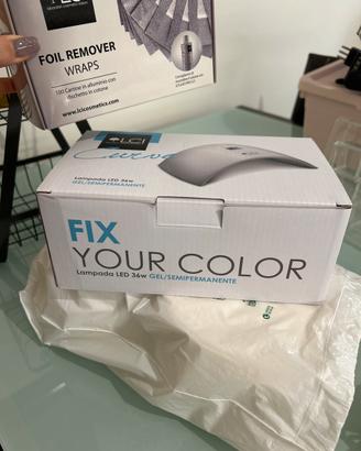 Lampada led 36W gel/semipermanente con set