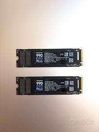 2X NUOVE Samsung 990 EVO PLUS 2TB + Garanzia