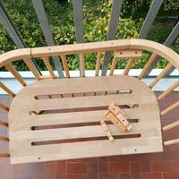 Lettino/panchina di legno Babybay da sistemare