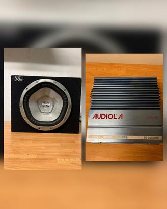 Subwoofer auto Sony Xpload 1200W 