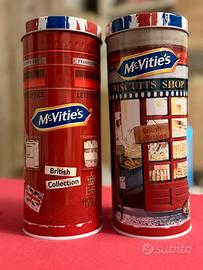 Set 2 barattoli di latta McVitie’s British Collect