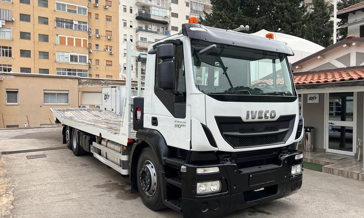Iveco Stralis AS260S310YP Cartellone trasporto mac