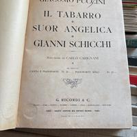 Puccini Il Tabarro Suor Angelica Gianni Schicchi