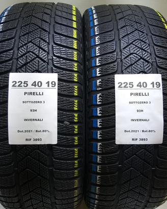 2 GOMME 225 40 19 PIRELLI INV RIF3893