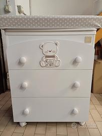 cassettiera/ fasciatoio