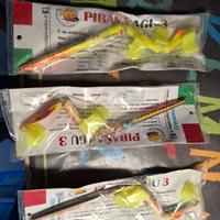 artificiali  pesca spinning Pirana AGU 3