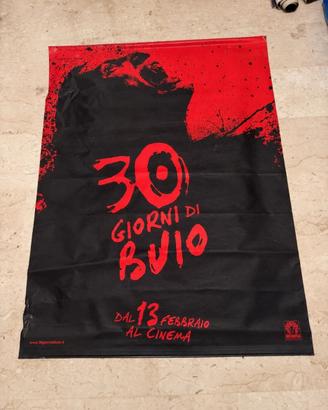 30 giorni di buio – banner cinema originale horror