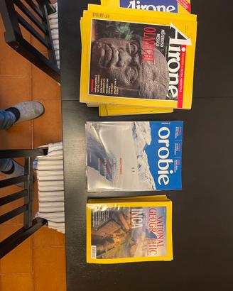 Riviste Airone/Orobie/National Geographic.