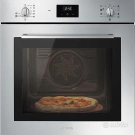 SMEG FORNO INCASSO TERMOVENTIL.2MAN.DISPLAY 65LT