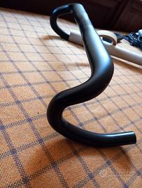 manubrio bici corsa nuovo in carbonio 420mm 
