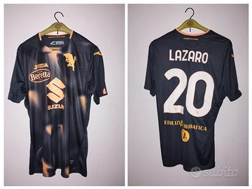 Maglia Torino Fc 23 24 Lazaro preparata/indossata 