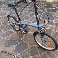 Bici pieghevole Oxilane 120 a 6 velocità.
