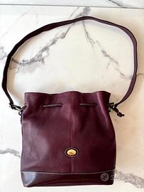 Borsa a secchiello Neri Argenti rossa