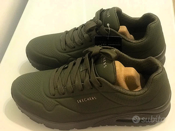 Skechers Uno Stand On Air Sneakers – khaki Green –