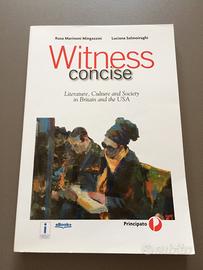 Libro inglese Witness concise+CD ROM + Strategies