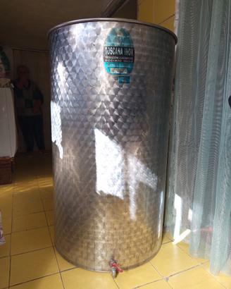 Botte acciaio toscana inox