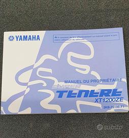 USO E MANUTENZIONE MANUALE YAMAHA PER SUPER TENERE