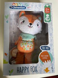 peluche volpe Clementoni Happy Fox