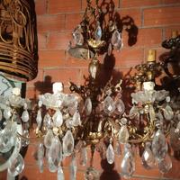 lampadario a goccia stile barocco