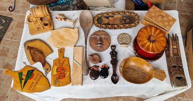 oggetti in legno vintage p.2,si spedizione 