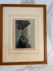 Quadro della metá dell’800 lago di Como