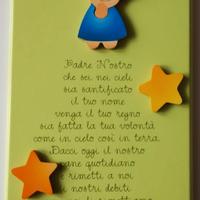 Pala Azur Padre Nostro angioletti e stelle