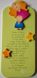 Pala Azur Padre Nostro angioletti e stelle