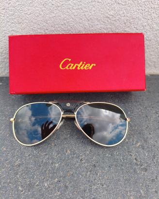 occhiale da solecopia all originale cartier santos