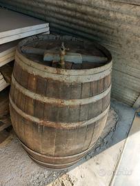 botte in legno per vino
