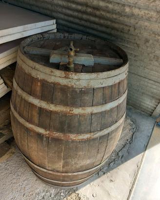 botte in legno per vino