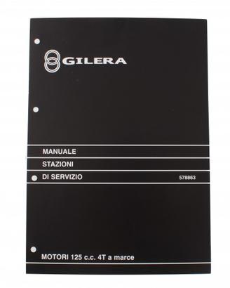 Manuale stazioni di servizio Gilera motori 125 4T 