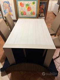 Tavolo allungabile mondo convenienza con 4 sedie