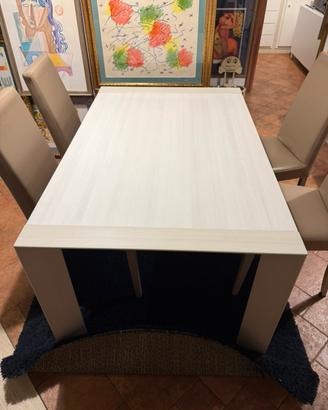 Tavolo allungabile mondo convenienza con 4 sedie