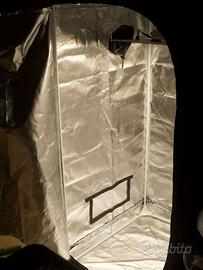 Grow box Dobermann 80x80x160 + LED Cosmos 240W
