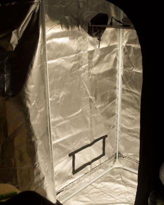 Grow box Dobermann 80x80x160 + LED Cosmos 240W