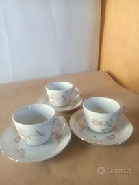 Tazzine caffè set di 3 Tognana Royal 
